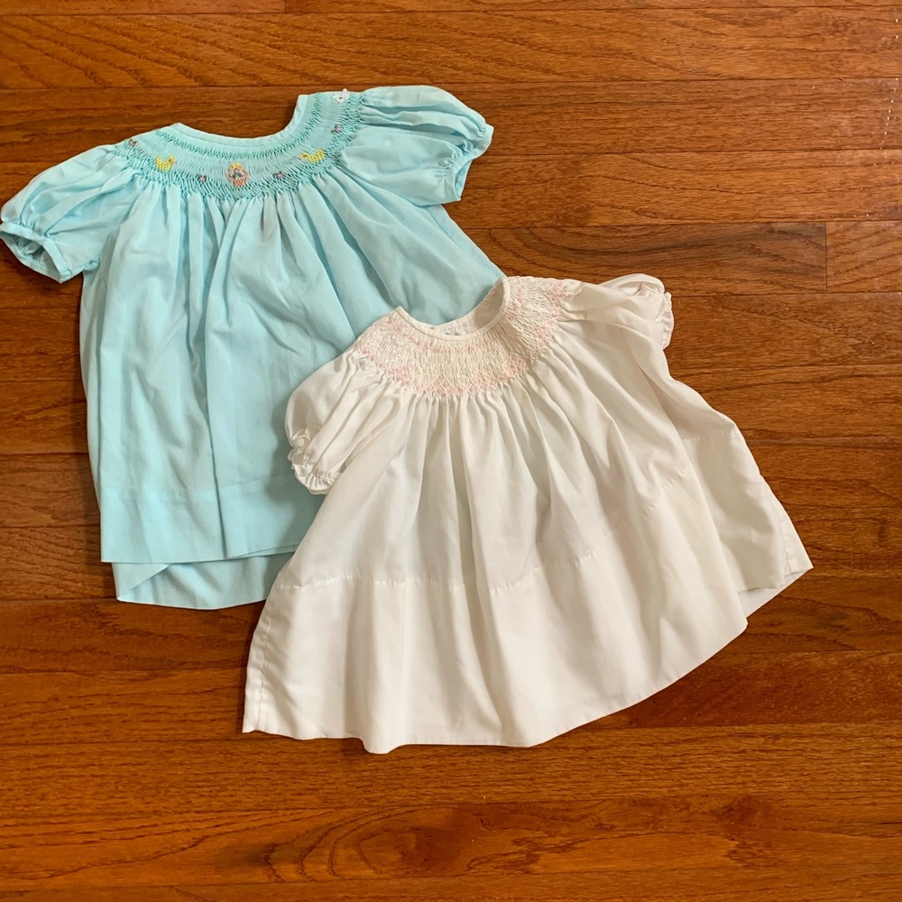 Baby girl smocked dresses